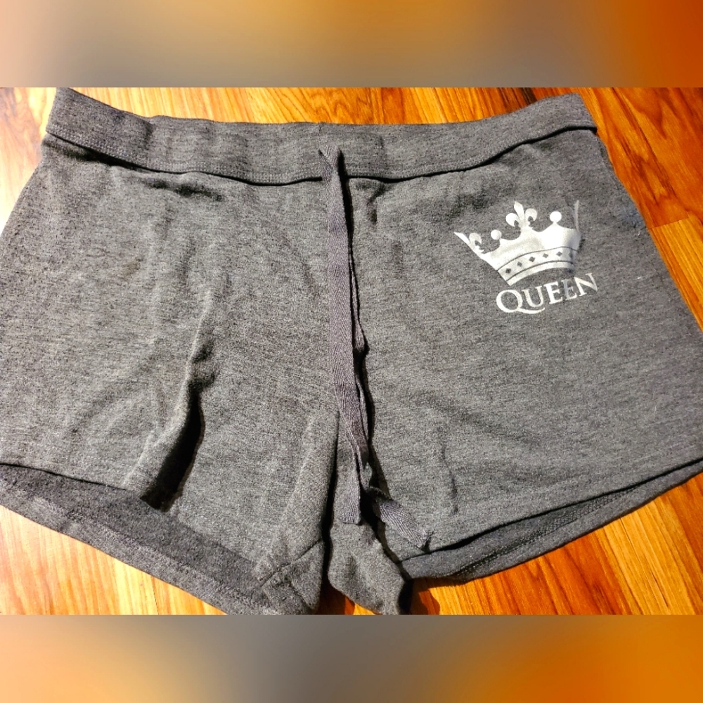 Gray queen shorts